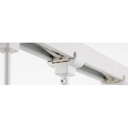 Philips - LED RGBW dimeriuojamas pakabinamas šviestuvas su laidu bėgelių sistemai EASYLINK HUE 3xGU10/4,7W/230V 2200-6500K 1m baltas + Hue bridge