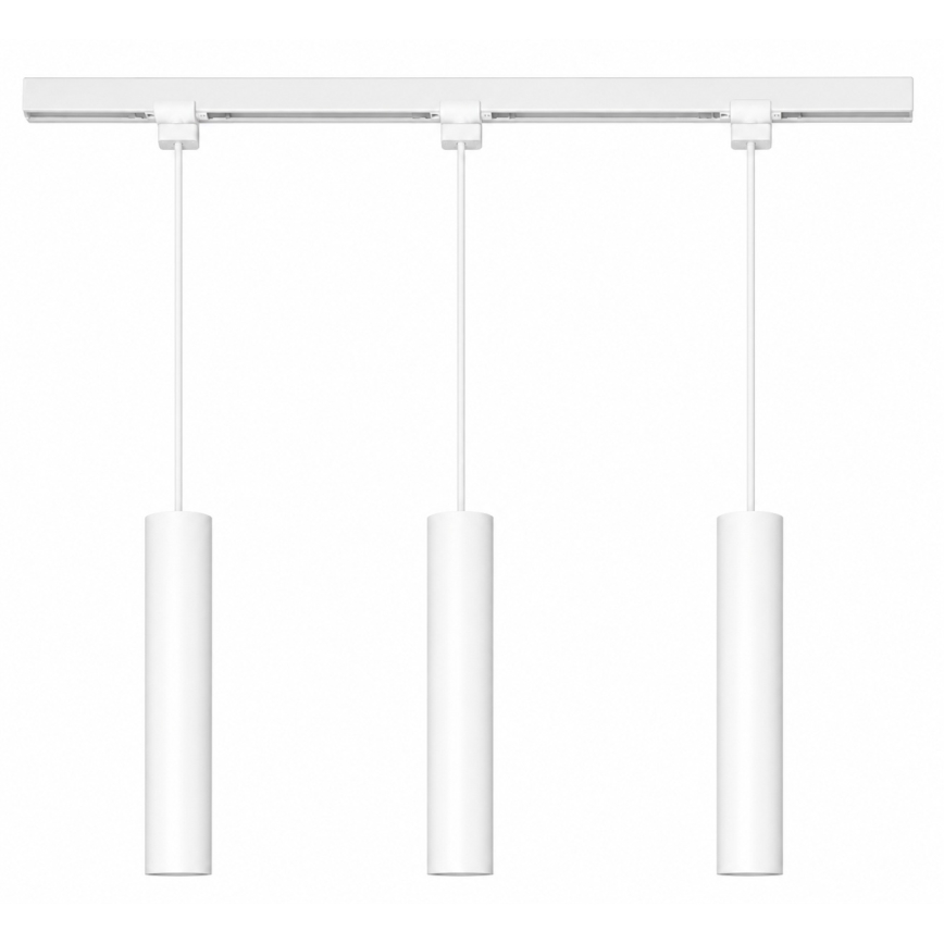 Philips - LED RGBW reguliuojamas pakabinamas šviestuvas su laidu EASYLINK HUE lištinėje sistemoje 3xGU10/4,7W/230V 2200-6500K 1m balta