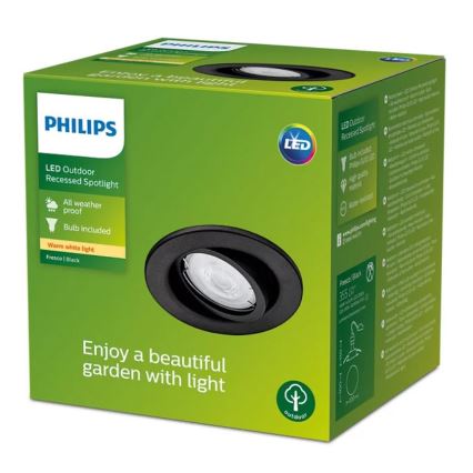 Philips - LED įleidžiamas lubinis vonios šviestuvas FRESCO LED/4,6W/230V IP23