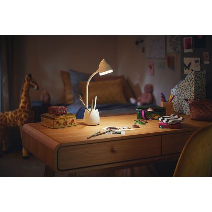 Philips – LED Reguliuojama jutiklinė stalinė lempa HAT LED/4,5W/5V 3000/4000/5700K CRI 90