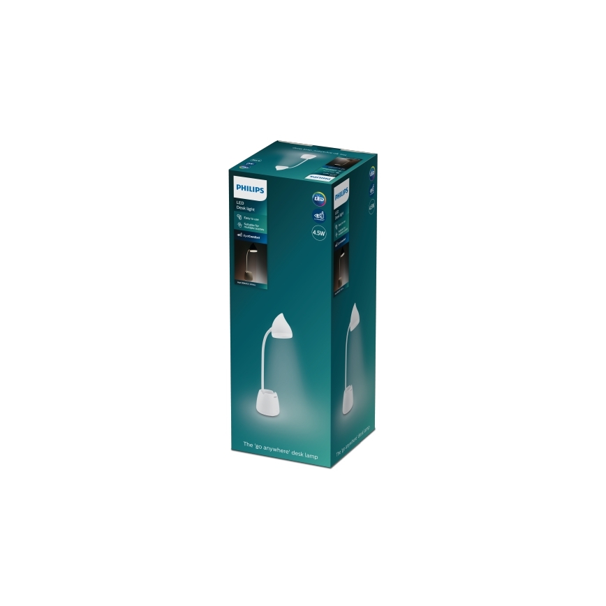 Philips – LED Reguliuojama jutiklinė stalinė lempa HAT LED/4,5W/5V 3000/4000/5700K CRI 90