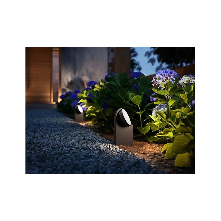 Philips - LED Lauko lempa LED/7W/230V 2700K IP44