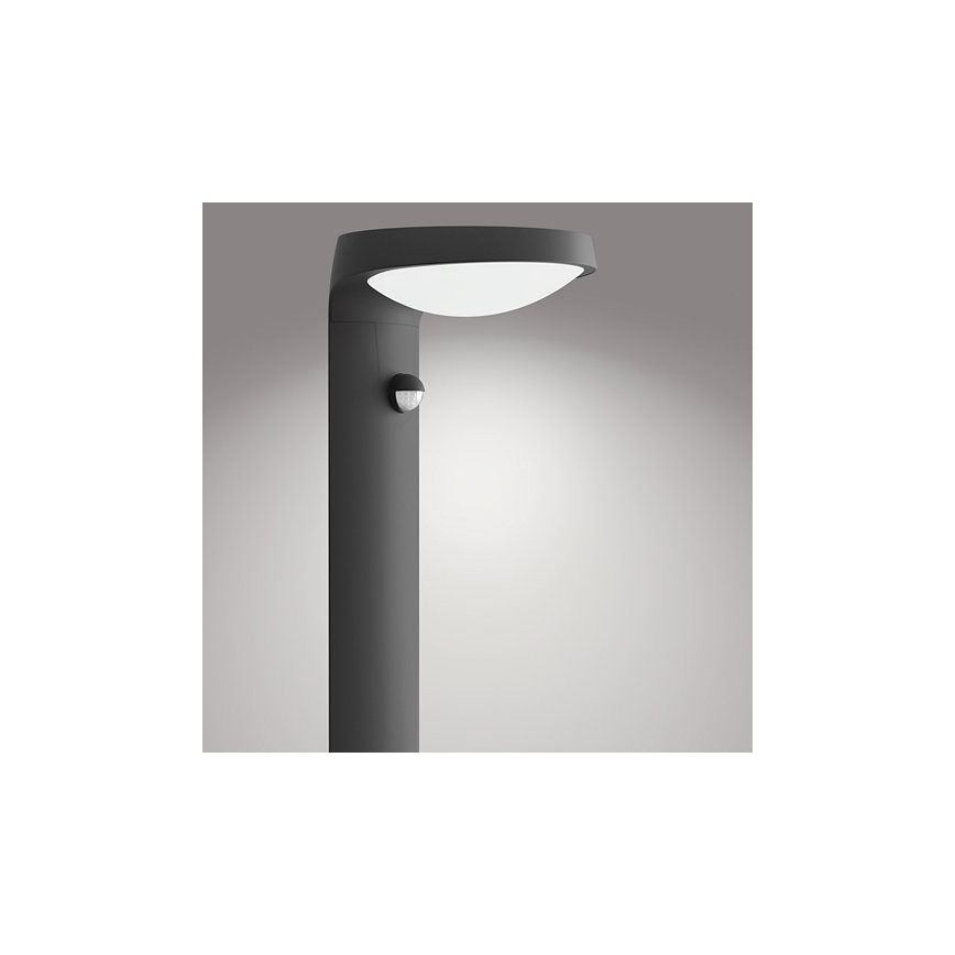 Philips – LED Lauko lempa su jutikliu LED/9W/230V 4000K IP44