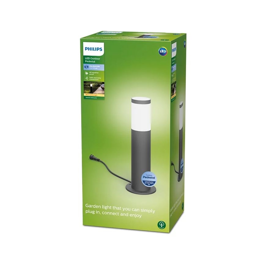 Philips - LED Lauko lempa GARDENLINK LED/6W/12V 2700K IP44