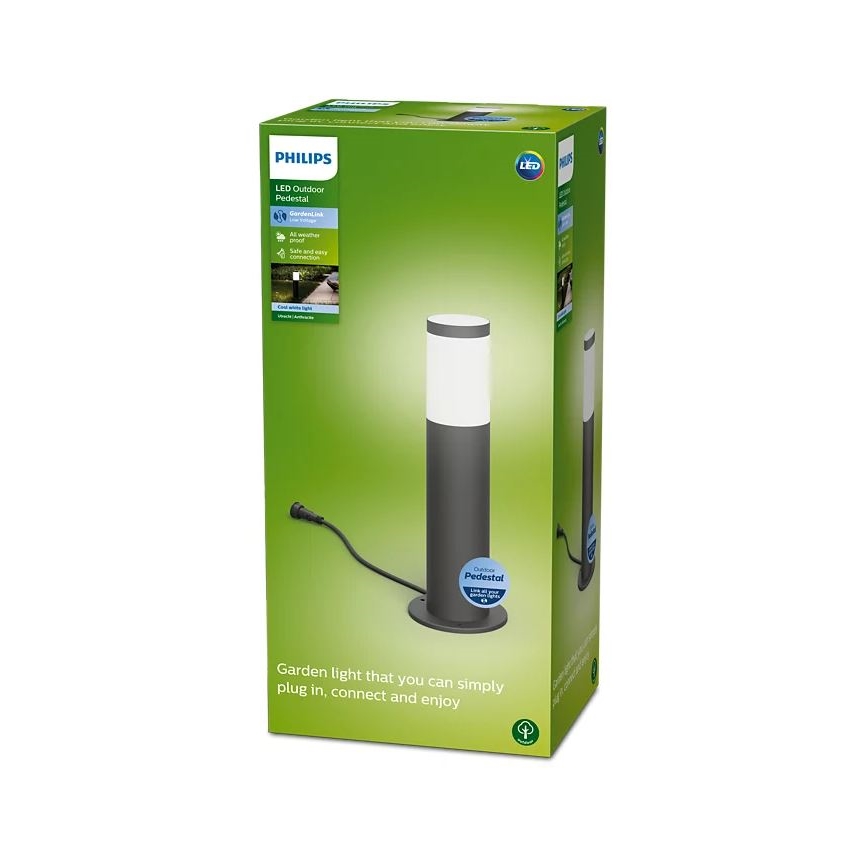 Philips - LED Lauko lempa GARDENLINK LED/6W/12V 4000K IP44