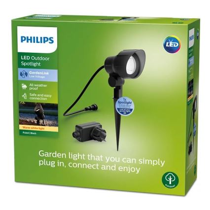 Philips - LED Lauko prožektorius LED/24W/230V 2700K IP44