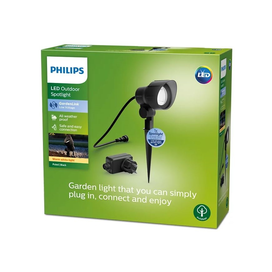 Philips - LED Lauko prožektorius LED/24W/230V 2700K IP44