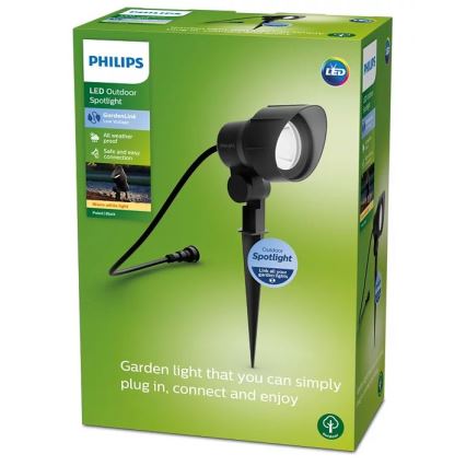 Philips - LED Lauko prožektorius LED/6W/12V 2700K IP44