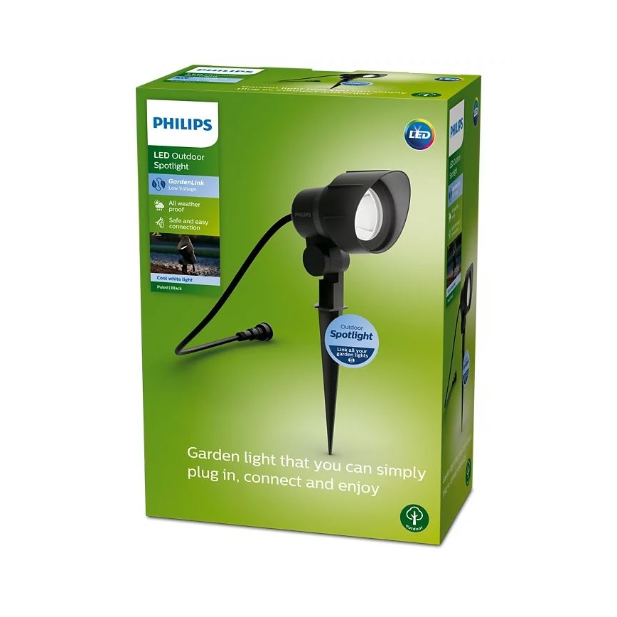 Philips - LED Lauko prožektorius LED/6W/12V 4000K IP44