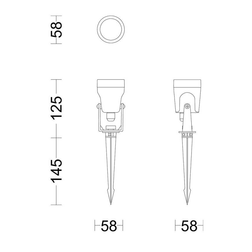 Philips - LED lauko prožektorius GARDENLINK REUEL LED/1,5W/24V 2700K IP44