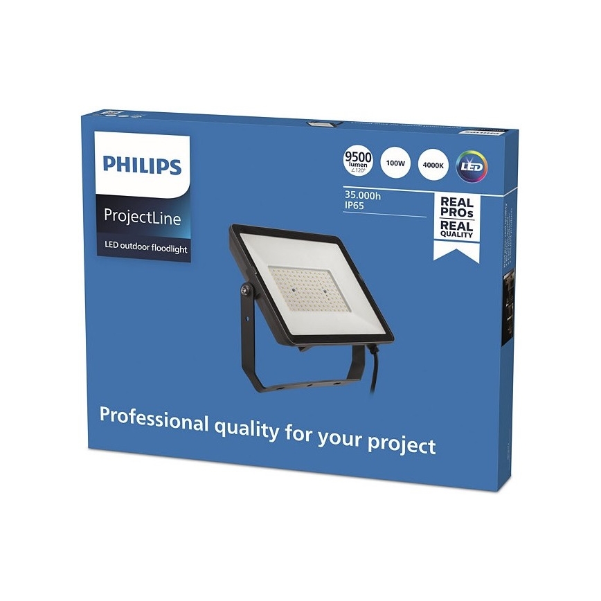 Philips - LED Lauko prožektorius PROJECTLINE LED/100W/230V IP65 4000K