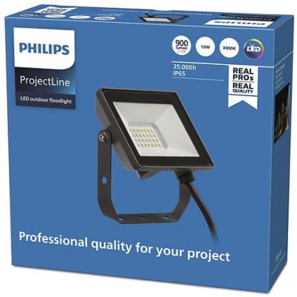 Philips - LED Lauko prožektorius PROJECTLINE LED/10W/230V IP65 3000K