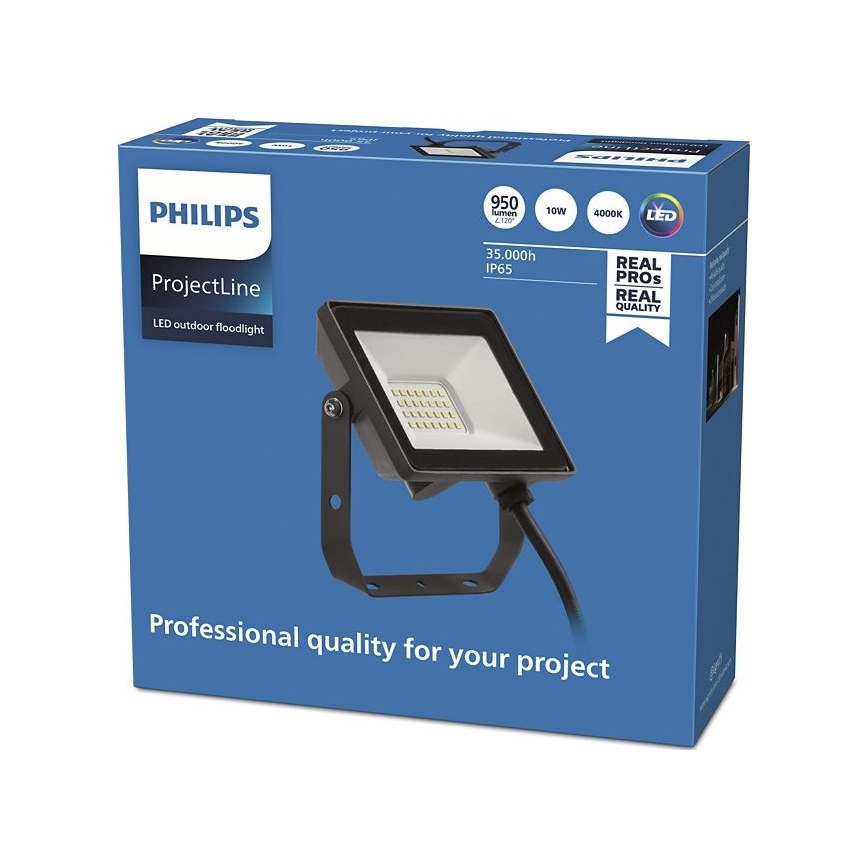 Philips - LED Lauko prožektorius PROJECTLINE LED/10W/230V IP65 4000K