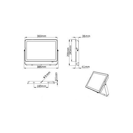 Philips - LED Lauko prožektorius PROJECTLINE LED/150W/230V IP65 4000K