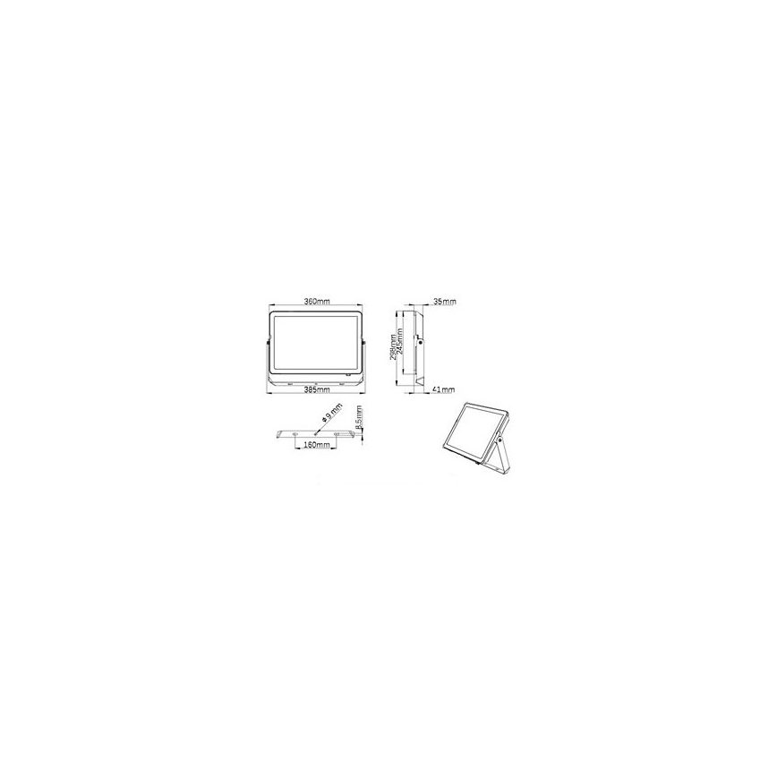 Philips - LED Lauko prožektorius PROJECTLINE LED/150W/230V IP65 4000K