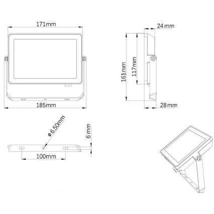 Philips - LED Lauko prožektorius PROJECTLINE LED/30W/230V IP65 3000K