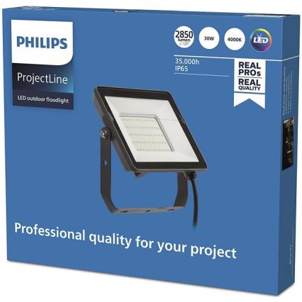 Philips - LED Lauko prožektorius PROJECTLINE LED/30W/230V IP65 4000K