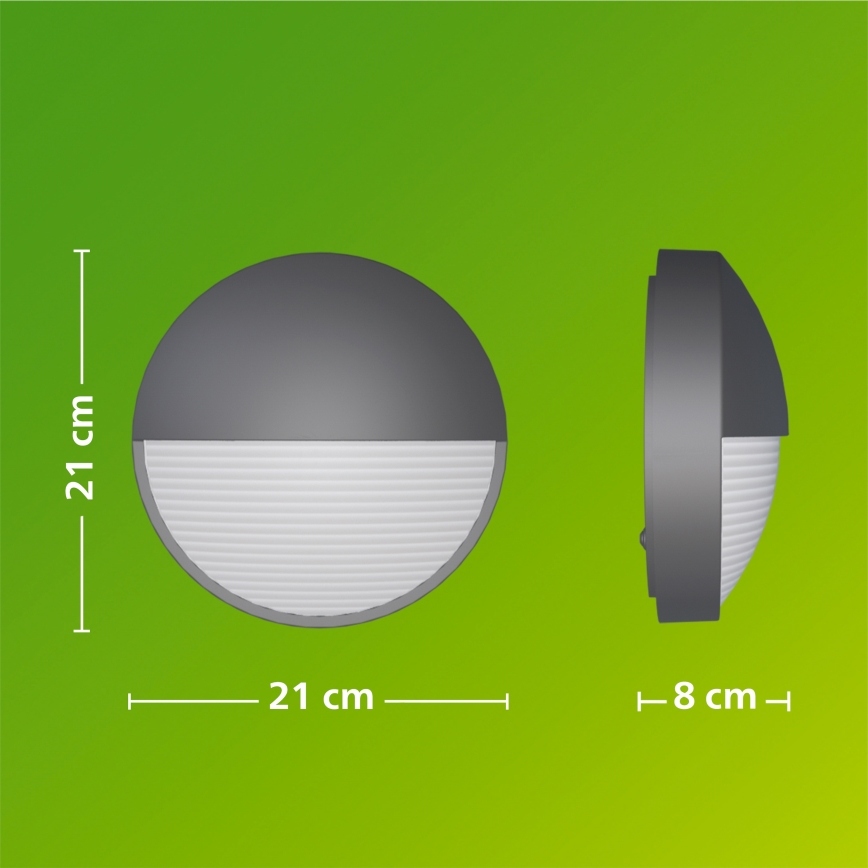 Philips - LED lauko sieninis šviestuvas CAPRICORN LED/4,3W/230V IP44