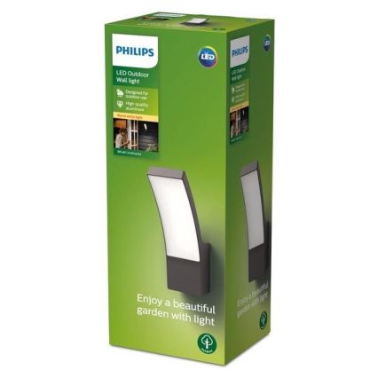 Philips - LED Lauko sieninis šviestuvas LED/12W/230V 2700K IP44