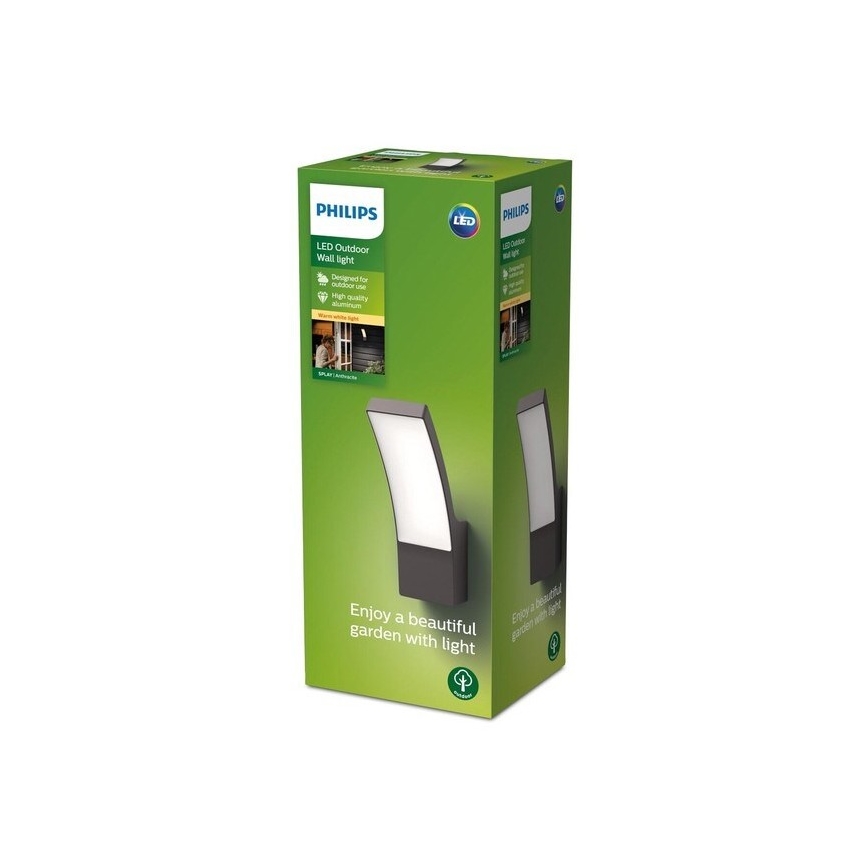 Philips - LED Lauko sieninis šviestuvas LED/12W/230V 2700K IP44