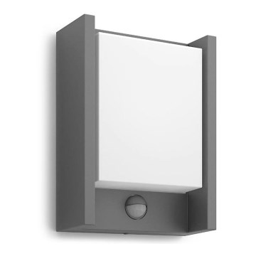 Philips - LED Lauko sieninis šviestuvas su jutikliu ARBOUR LED/3,8W/230V 2700K IP44