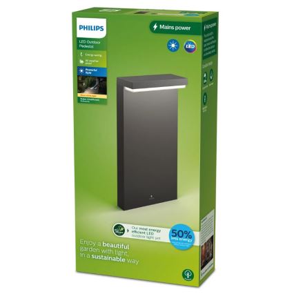 Philips - LED lauko šviestuvas BUSTAN LED/3,8W/230V 40 cm IP44