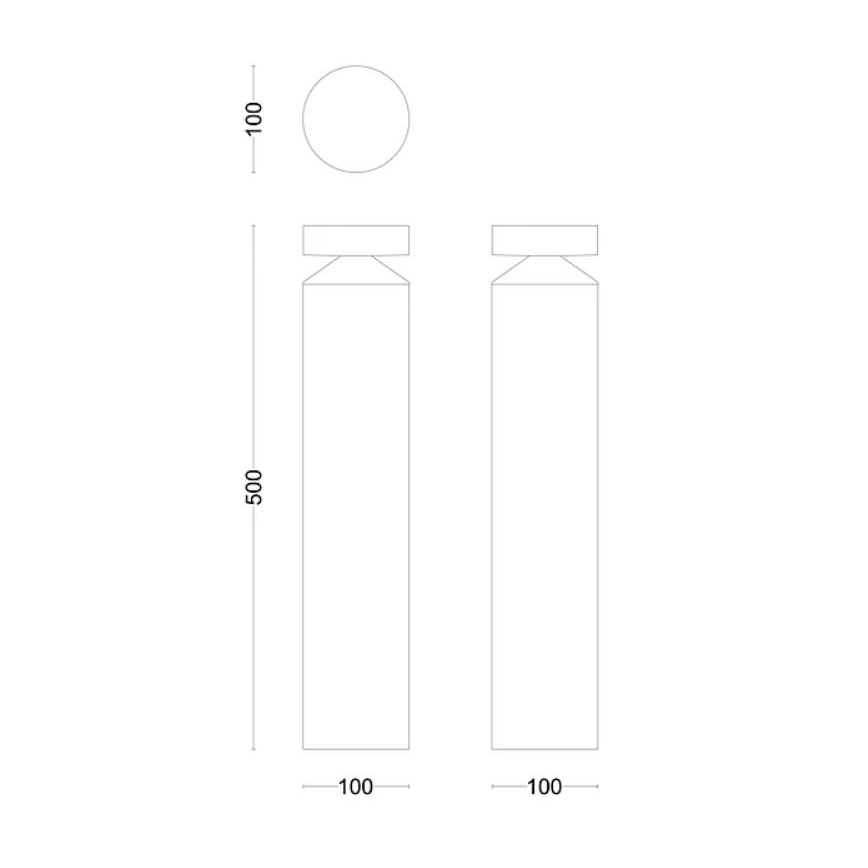Philips - LED lauko šviestuvas LAVEN LED/6W/230V 2700K IP44