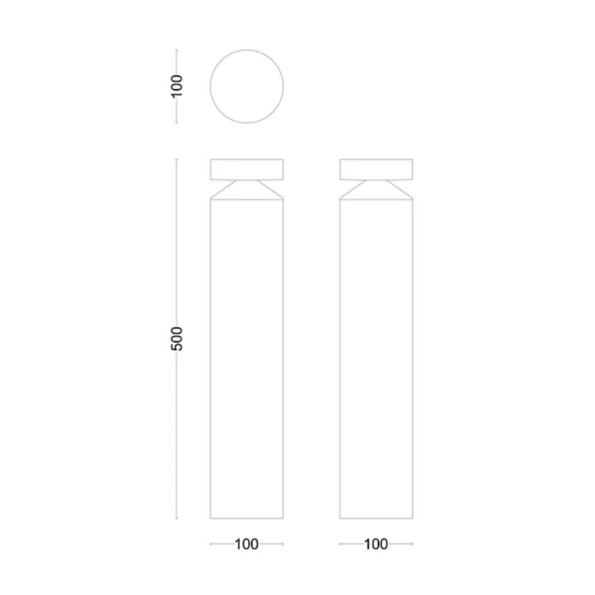 Philips - LED lauko šviestuvas LAVEN LED/6W/230V 4000K IP44