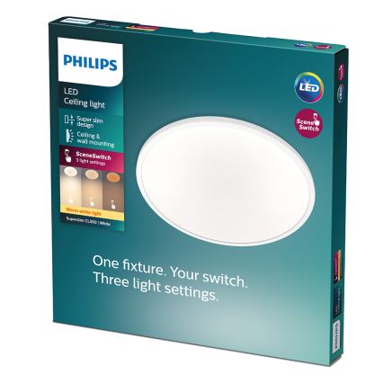 Philips - LED Lubinis šviestuvas 1xLED/15W/230V 2700K