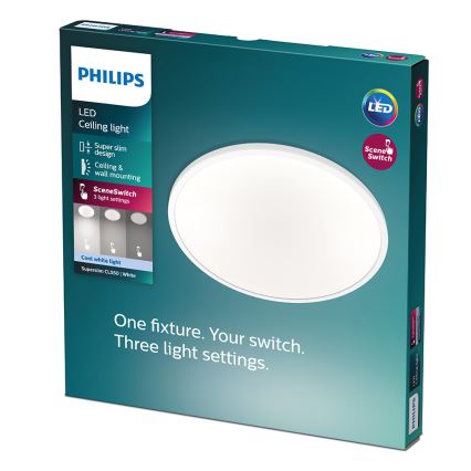 Philips - LED Lubinis šviestuvas 1xLED/15W/230V 4000K