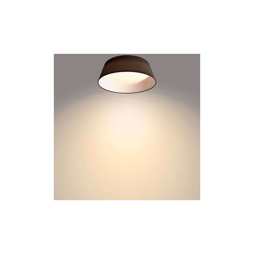 Philips - LED Lubinis šviestuvas  LED/14W/230V Juodas
