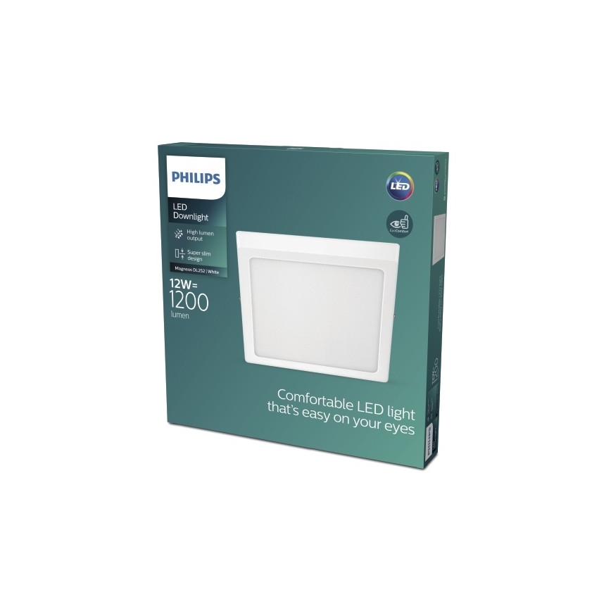 Philips - LED Lubinis šviestuvas LED/12W/230V 2700K baltas