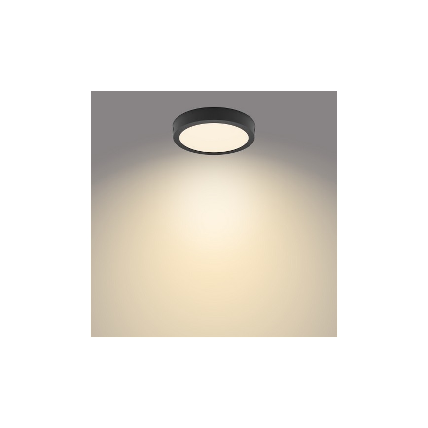 Philips - LED Lubinis šviestuvas LED/12W/230V 2700K juodas