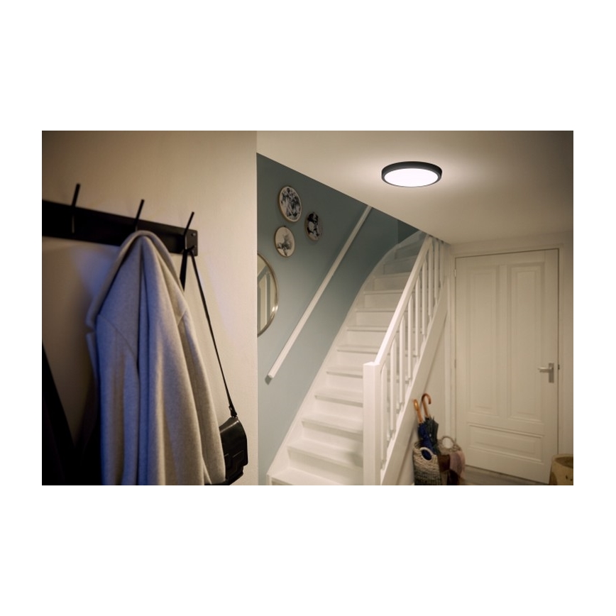 Philips - LED Lubinis šviestuvas LED/12W/230V 2700K juodas
