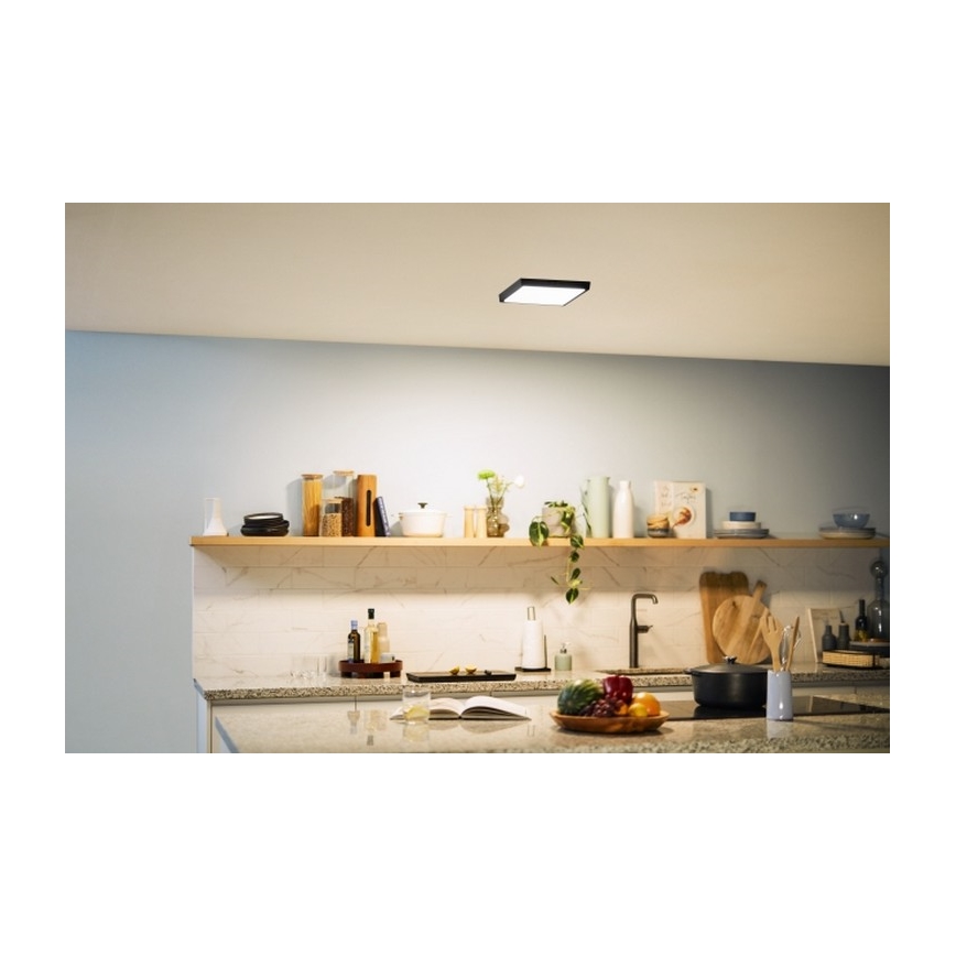 Philips - LED Lubinis šviestuvas LED/12W/230V 2700K black