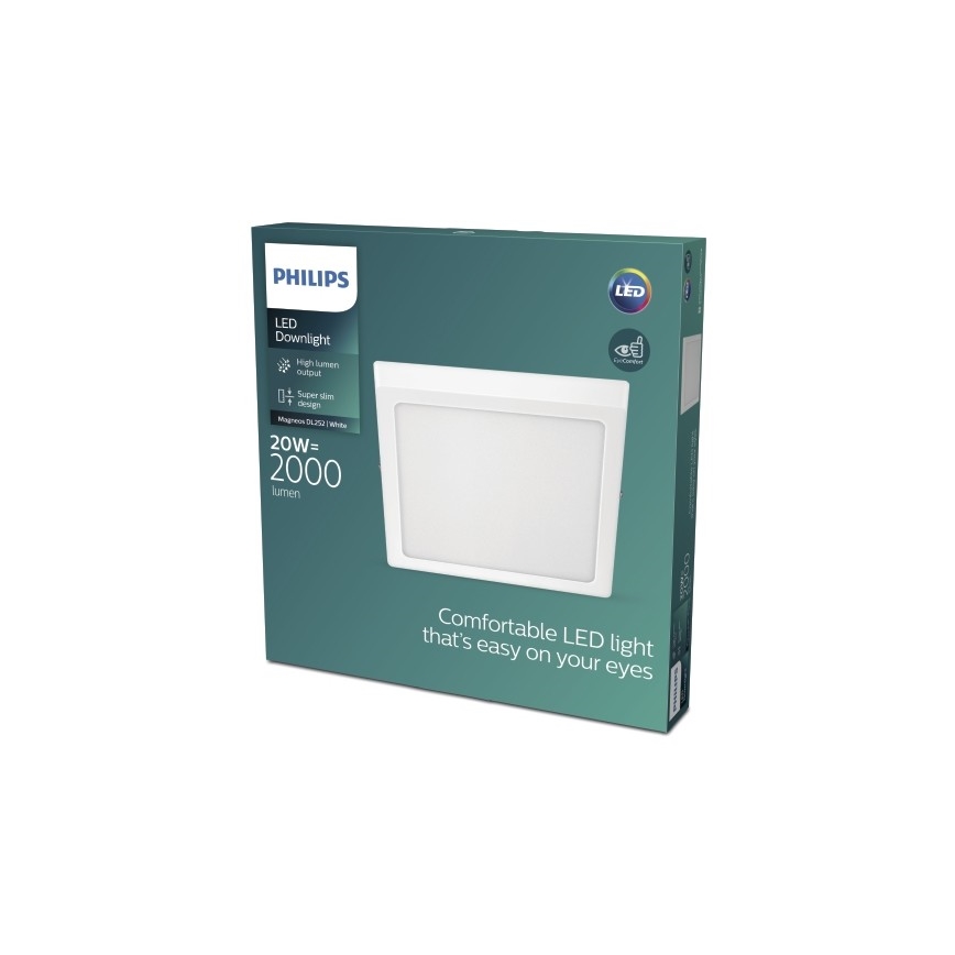 Philips - LED Lubinis šviestuvas LED/20W/230V 2700K baltas