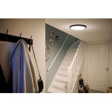Philips - LED Lubinis šviestuvas LED/20W/230V 2700K juodas