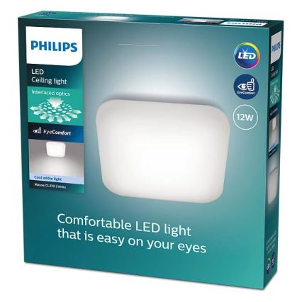 Philips - LED lubinis šviestuvas LED/12W/230V 4000K