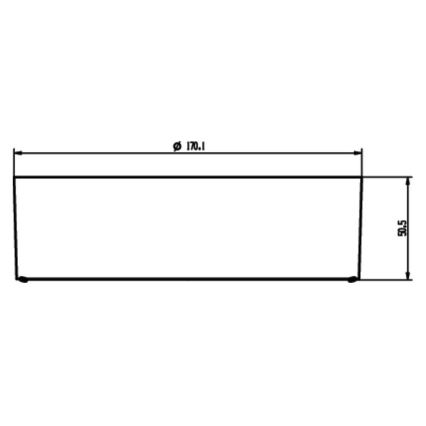 Philips - LED lubinis šviestuvas LED/16,5W/230V