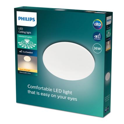 Philips - LED Lubinis šviestuvas MOIRE LED/36W/230V 2700K