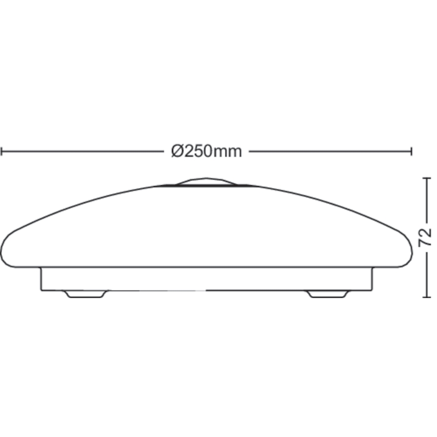 Philips - LED Lubinis  šviestuvas su jutikliu MAUVE LED/6W/230V 4000K
