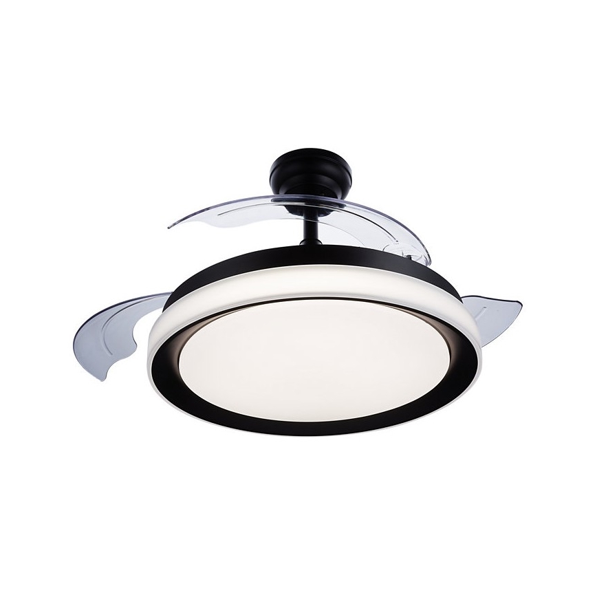 Philips - LED Lubinis ventiliatorius LED/35W/230V 5500/4000/2700K juodas + valdymo pultas