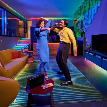 Philips - Dimeriuojama LED RGBIC juosta SMART NEON FLEX 10m LED/45W/230V 2700-6500K Wi-Fi