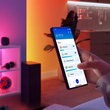 Philips - Dimeriuojama LED RGBIC juosta SMART NEON FLEX 10m LED/45W/230V 2700-6500K Wi-Fi