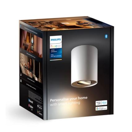 Philips - LED pritemdomas akcentinis apšvietimas Hue PILLAR 1xGU10/4,2W/230V 2200-6500K balta