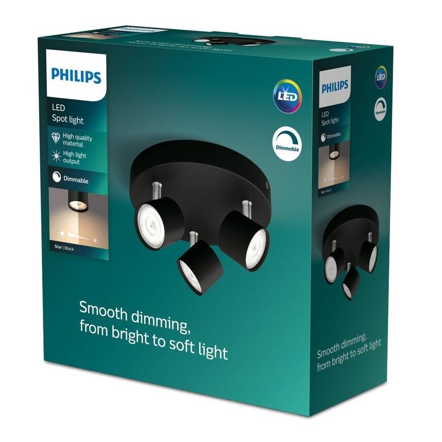 Philips - LED pritemdomas akcentinis apšvietimas 3xLED/4,5W/230V