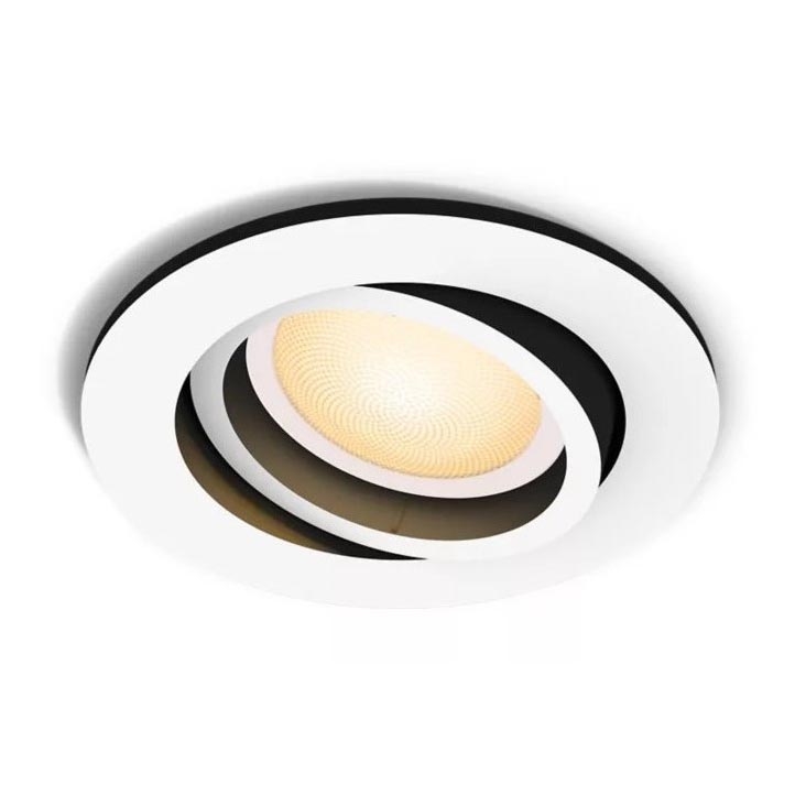 Philips - LED pritemdomas įleidžiamas lubinis šviestuvas Hue MILLISKIN 1xGU10/4,2W/230V 2200-6500K balta
