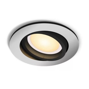 Philips - LED pritemdomas įleidžiamas lubinis šviestuvas Hue MILLISKIN 1xGU10/4,2W/230V 2200-6500K