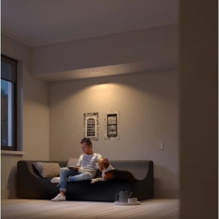 Philips - LED pritemdomas įleidžiamas lubinis šviestuvas Hue MILLISKIN 1xGU10/4,2W/230V 2200-6500K balta