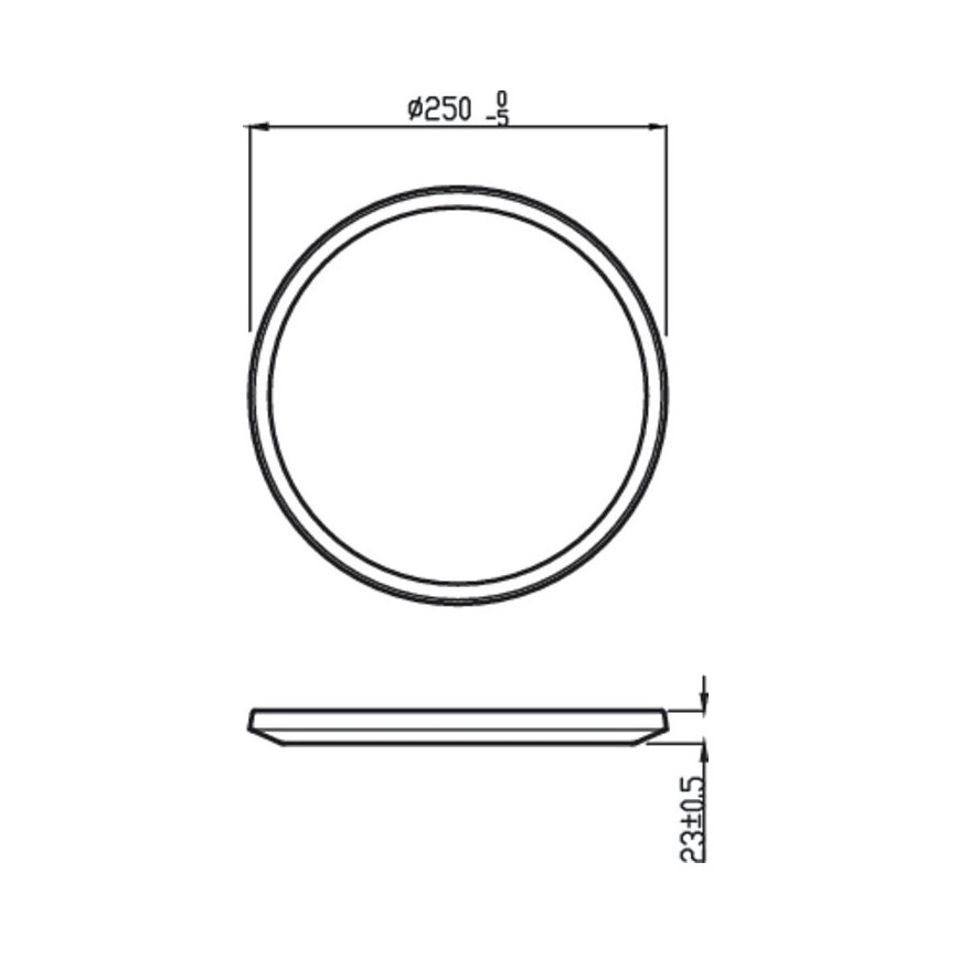 Philips - LED pritemdomas lauko šviestutvas SUPERSLIM SCENE SWITCH LED/15W/230V IP54 balta